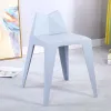 Lu Zi Furniture - Factory Direct sales of plastic spare PP stools, Plastic stools, rubber stools, living room adult stools, milk tea shop chairs details Picture